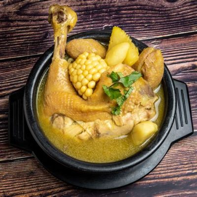 Sancocho de Gallina: A Soul-Warming Stew Bursting with Tropical Flavors and Hearty Textures!